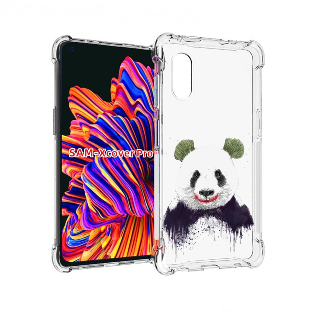 

Чехол MyPads панда джокер для Samsung Galaxy Xcover Pro 1, Прозрачный, Tocco