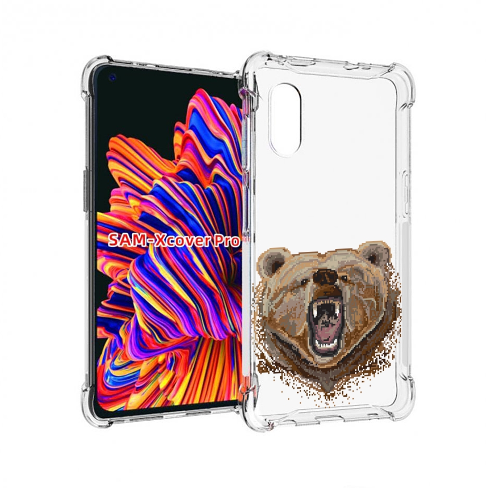 

Чехол MyPads пиксельный медведь для Samsung Galaxy Xcover Pro 1, Прозрачный, Tocco