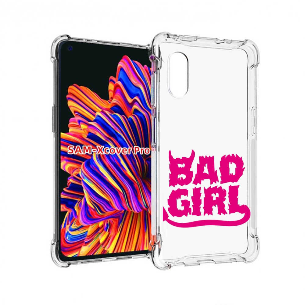 

Чехол MyPads плохая девочка для Samsung Galaxy Xcover Pro 1, Прозрачный, Tocco