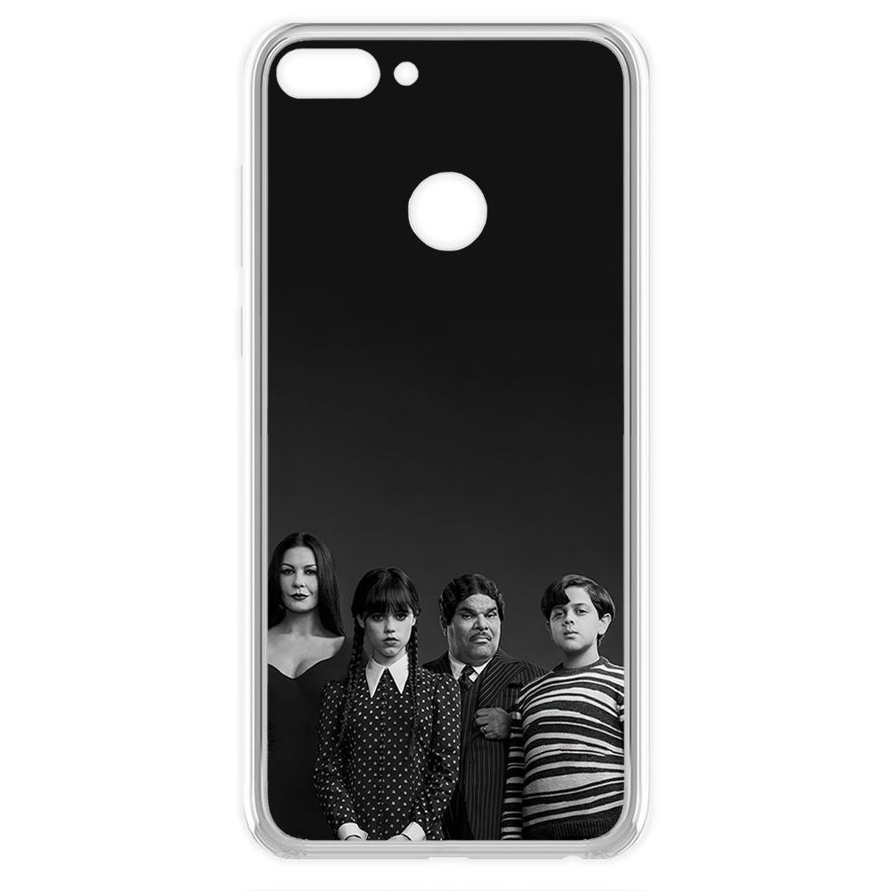 

Чехол-накладка Krutoff Clear Case Уэнсдей Аддамс - Семейка Аддамс для Huawei P Smart