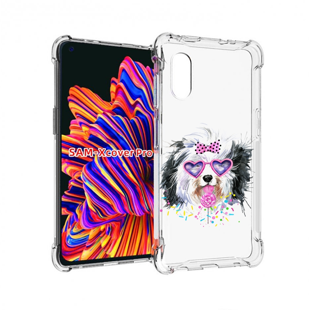 

Чехол MyPads пушистик для Samsung Galaxy Xcover Pro 1, Прозрачный, Tocco