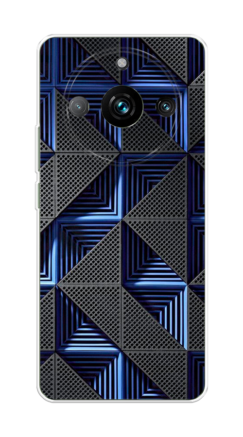 

Чехол на Realme 11 Pro "IBM", Серый;синий, 2514250-3