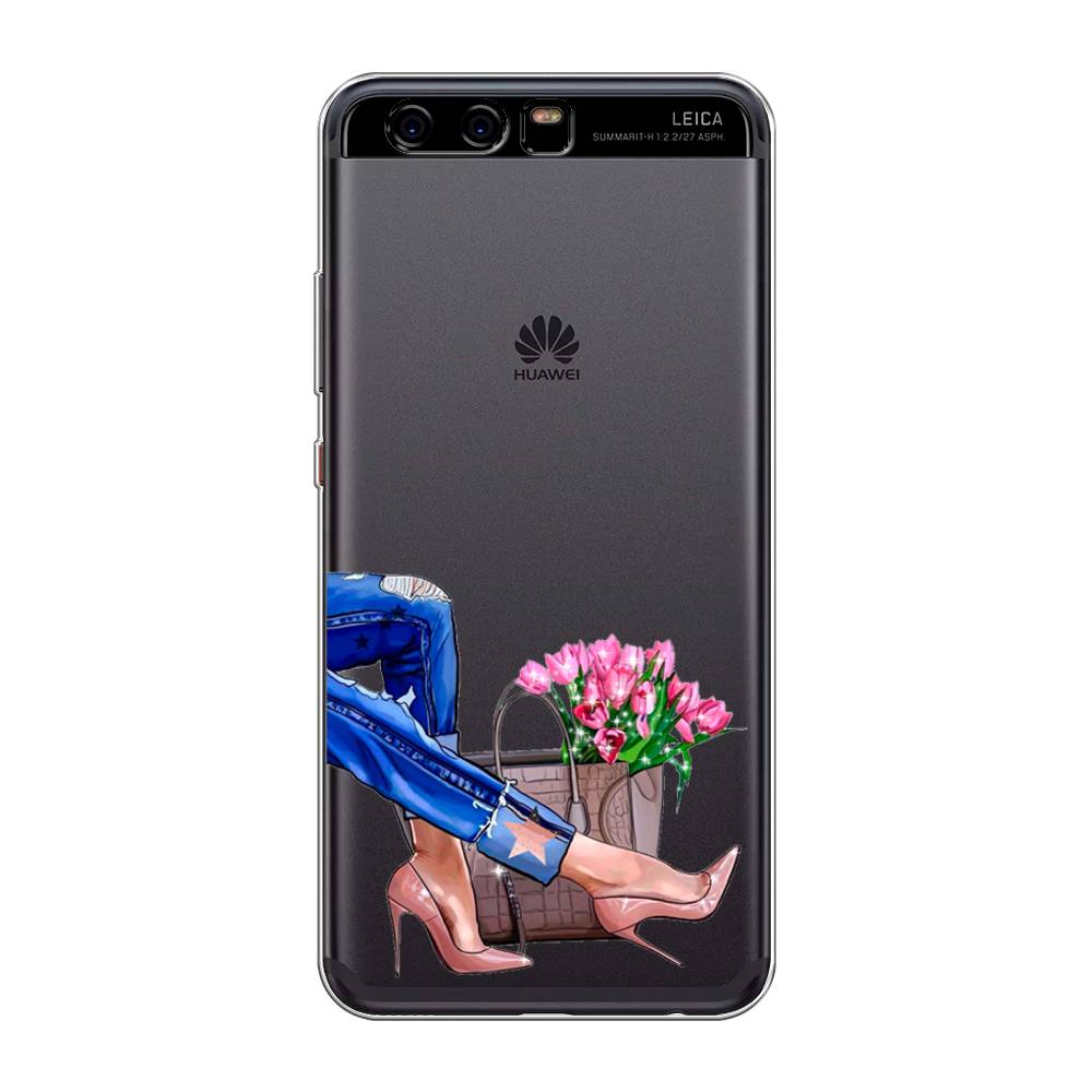 

Чехол Awog на Huawei P10 "Каблучки", Разноцветный, 62250-7