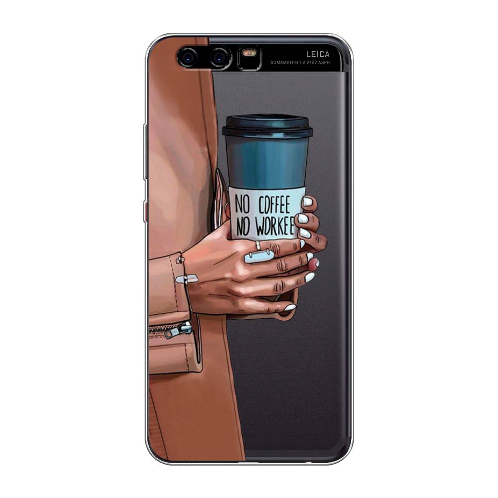 

Чехол Awog на Huawei P10 "No coffee", Разноцветный, 62250-7