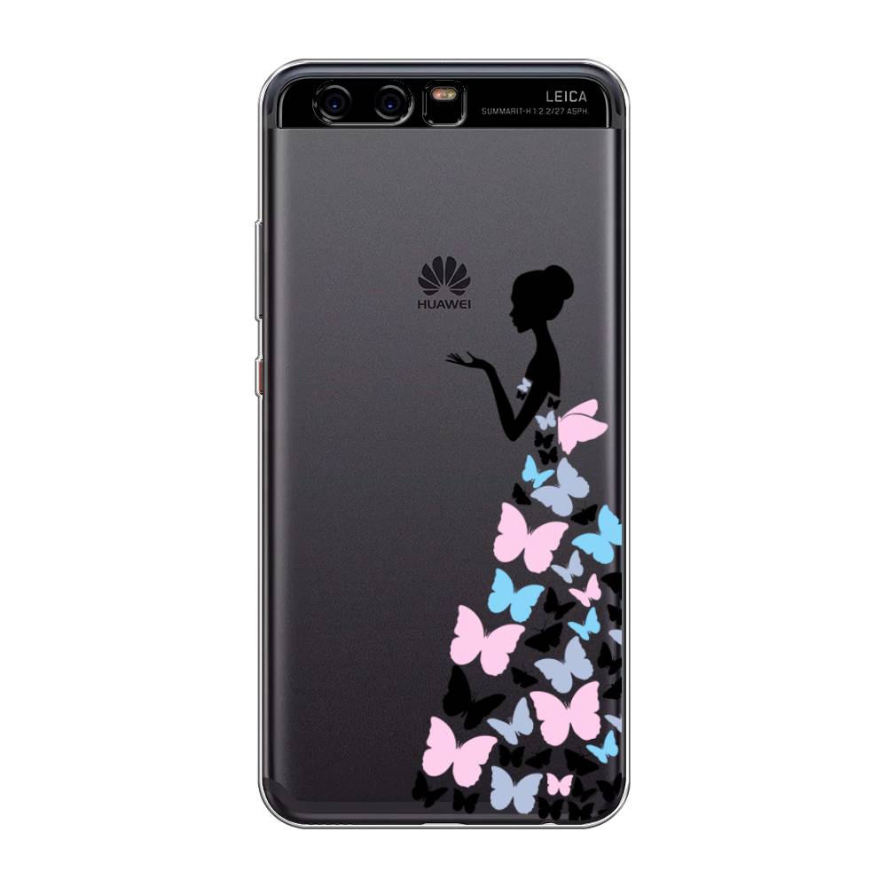 фото Чехол awog "платье из бабочек" для huawei p10