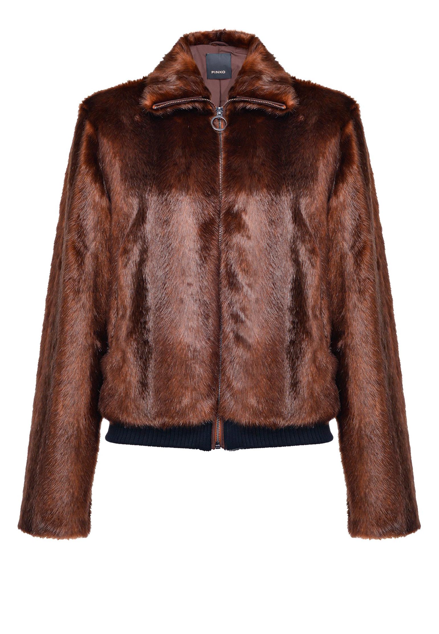 

Дубленка женская Pinko 122551 коричневая 40 IT, 122551
