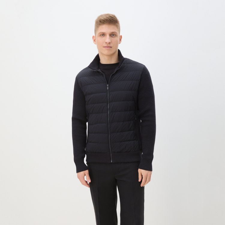 

Куртка мужская Maison David MLY23-0606-1M синяя M, Синий, MLY23-0606-1M