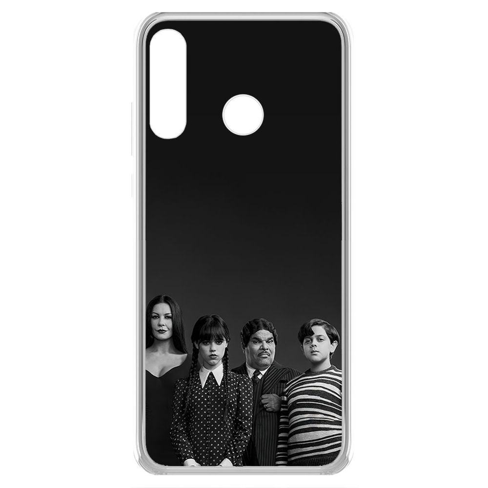 

Чехол-накладка Krutoff Clear Case Уэнсдей Аддамс - Семейка Аддамс для Huawei P30 Lite