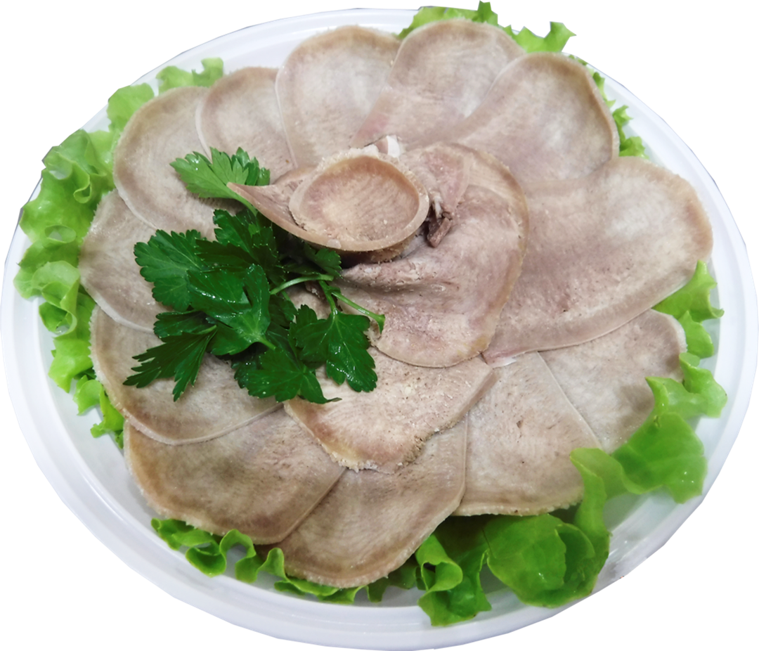 

Язык говяжий отварной нарезка