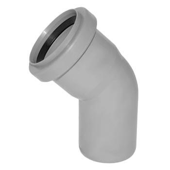 

Отвод канализационный РОССИЯ угол 45° D=50 (3729)