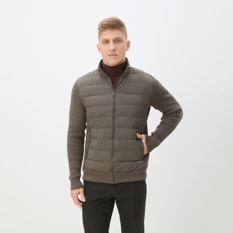 

Куртка мужская Maison David MLY23-0606-1M зеленая XL, Зеленый, MLY23-0606-1M