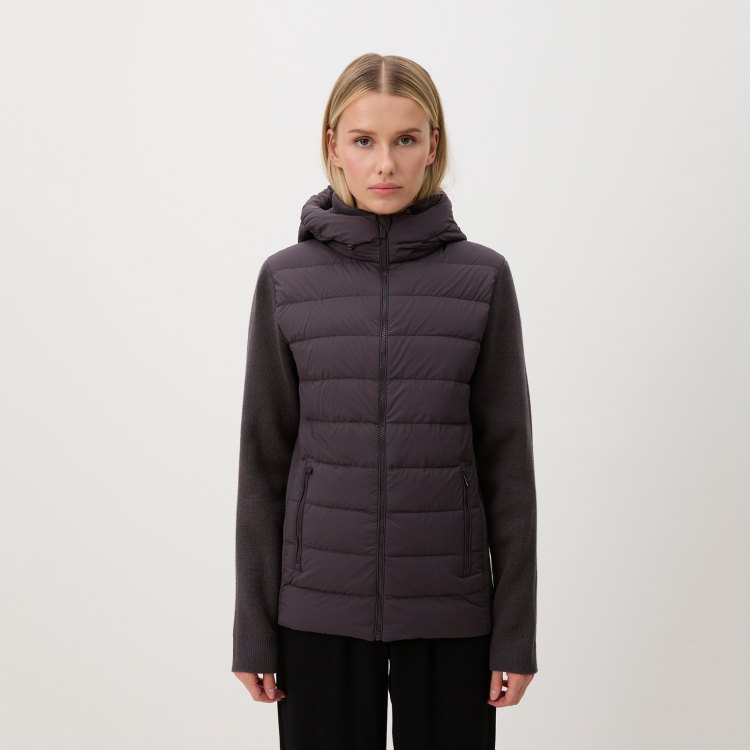 

Куртка женская Maison David MLY23-0606W серая M, Серый, MLY23-0606W