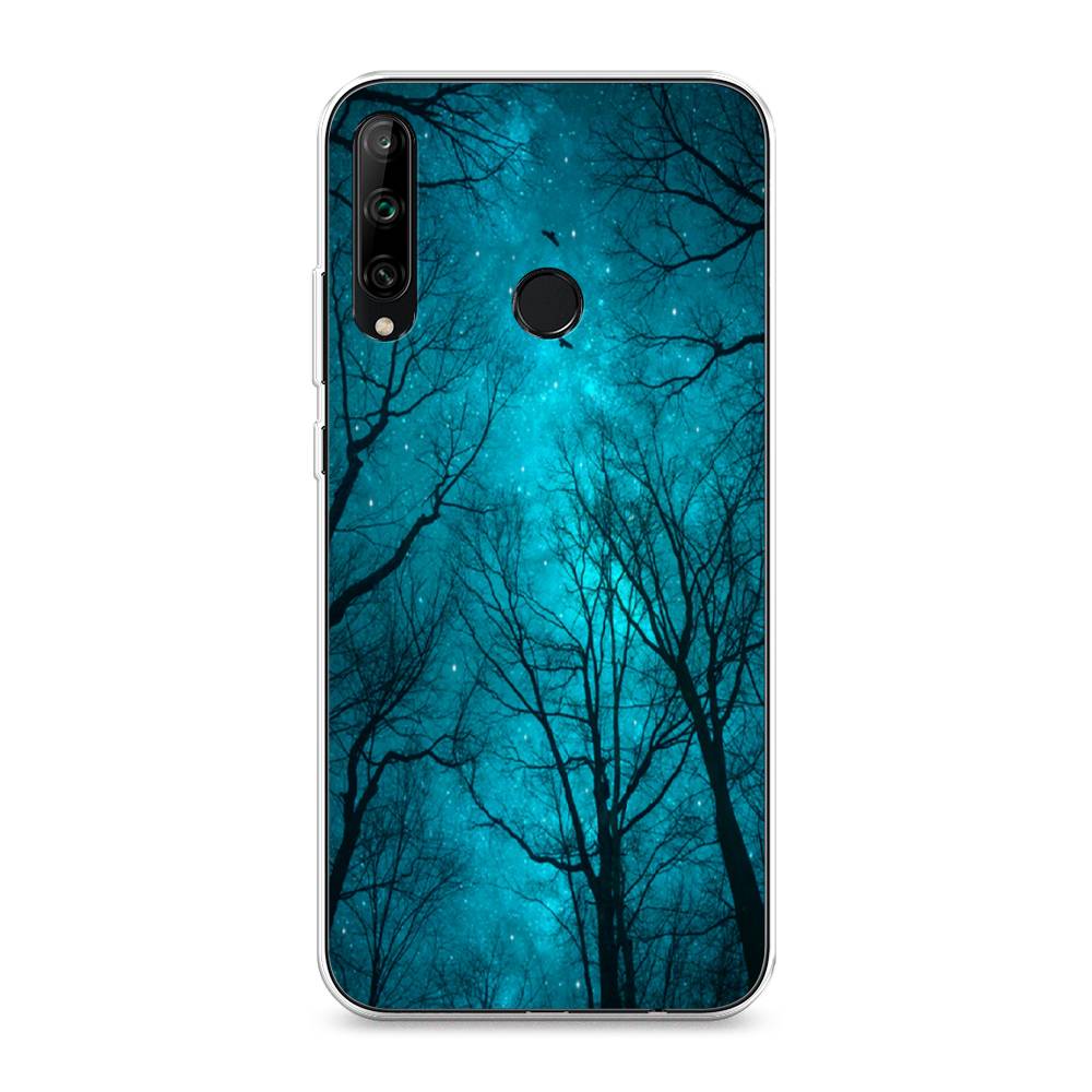 

Чехол Awog на Honor 9C "Сказочный лес", Черный;голубой, 612550-4