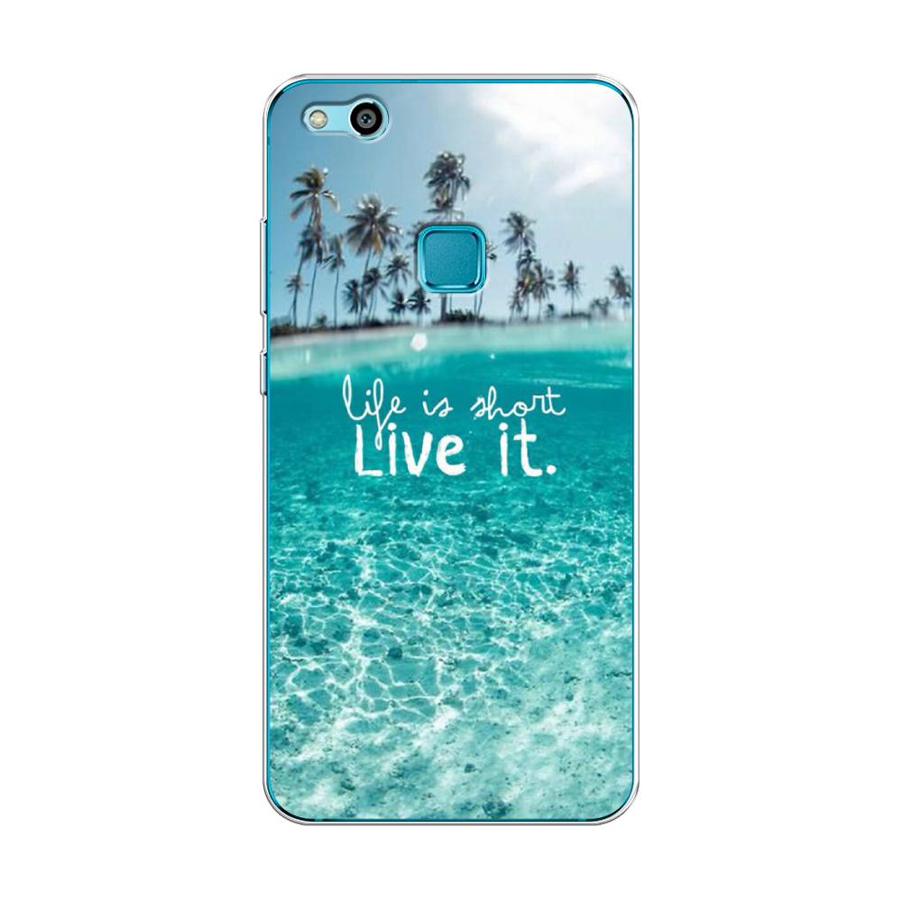 

Чехол Awog на Huawei P10 Lite "Live it", Разноцветный, 61350-7