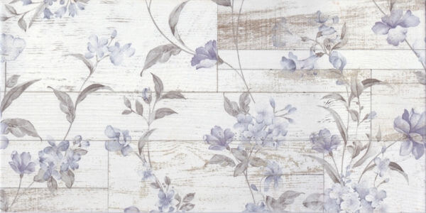 фото Плитка облицовочная панно часть 1 san remo gt14vg 50х25см белый globaltile