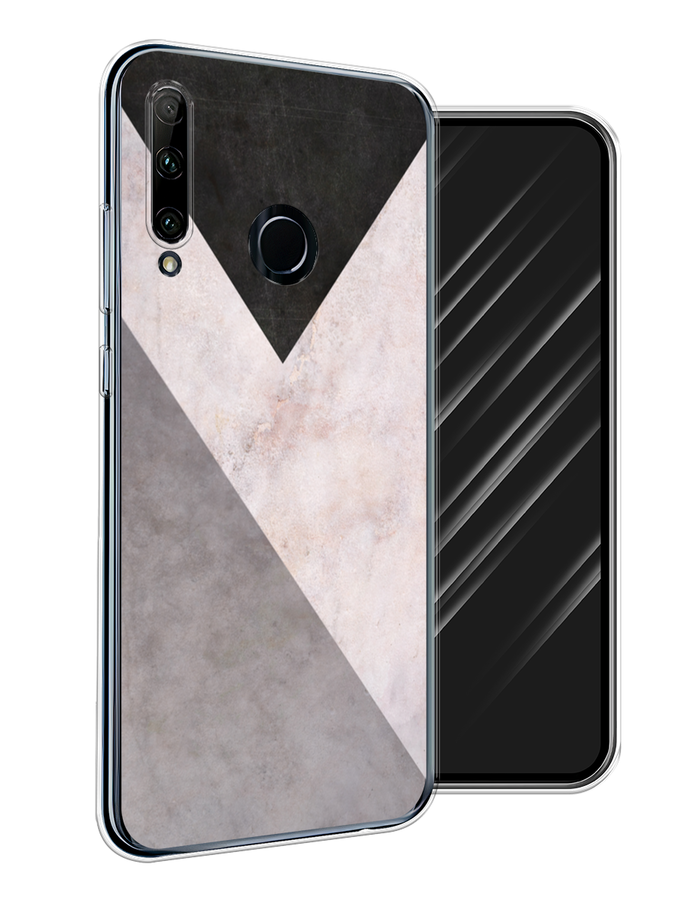 

Чехол Awog на Huawei P Smart Plus 2019 "Сказочный лес", Черный;голубой, 69250-4