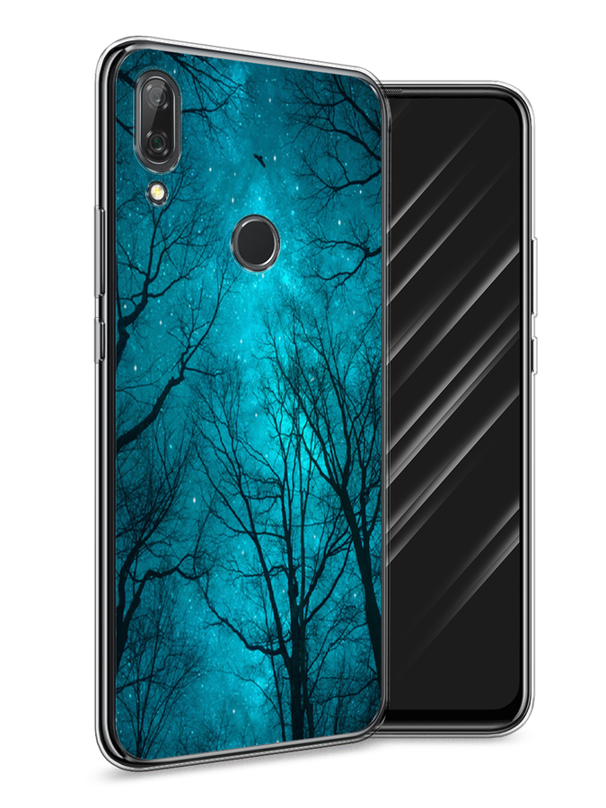

Чехол Awog на Huawei P Smart Z "Сказочный лес", Черный;голубой, 69450-4