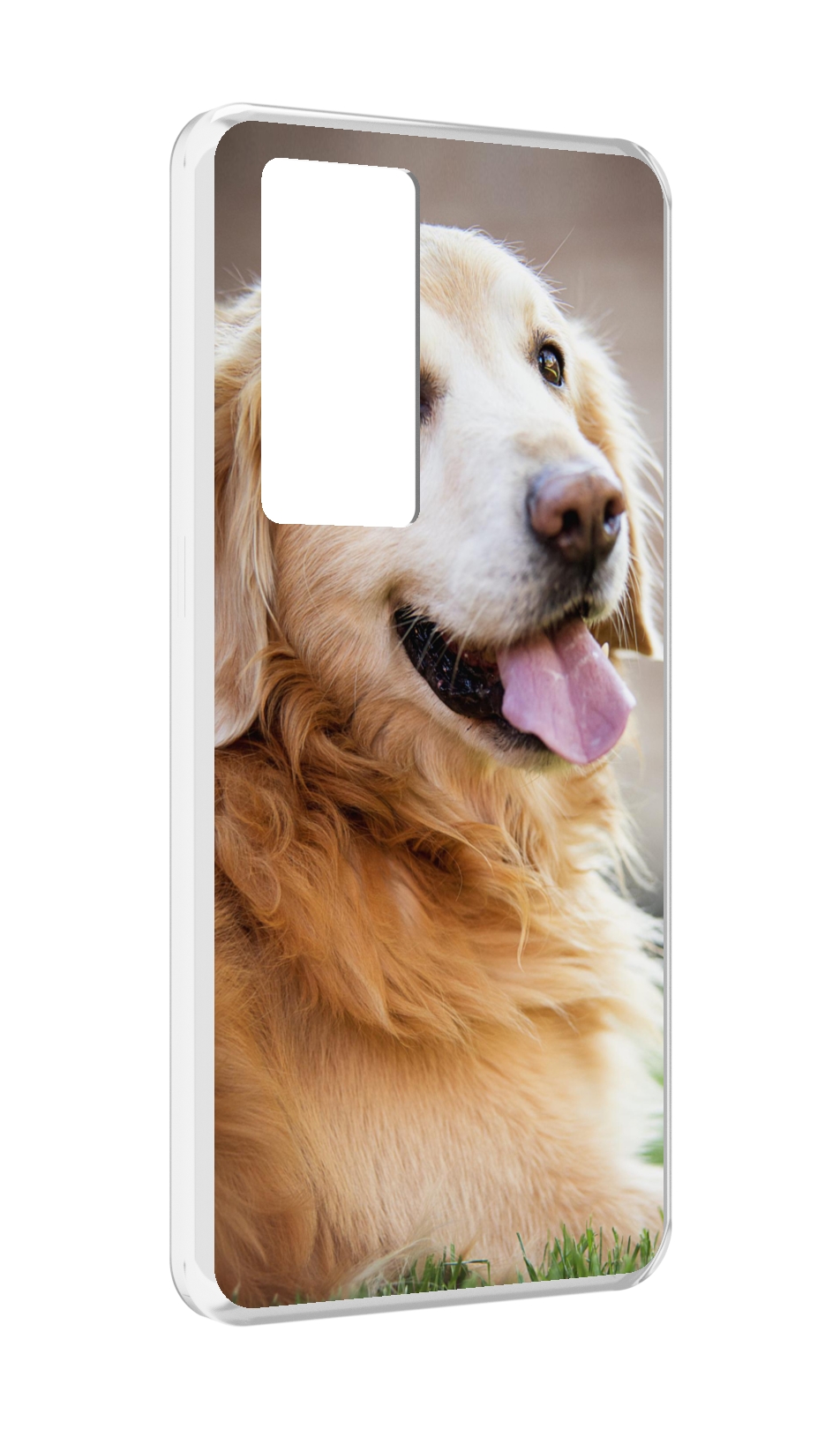 

Чехол MyPads золотистыи ретривер для Realme GT Master Explorer Edition, Прозрачный, Tocco