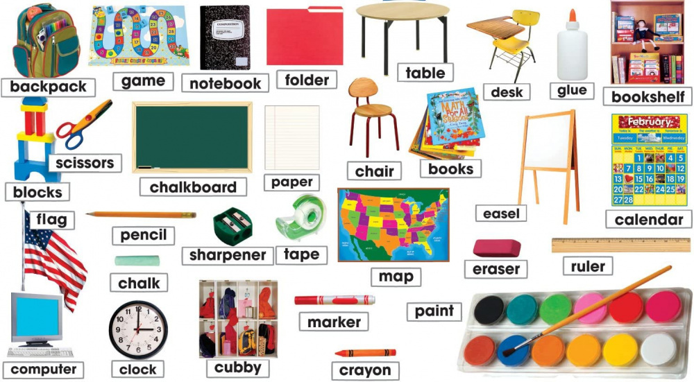 

Classroom Photos & Labels Mini Bulletin Board