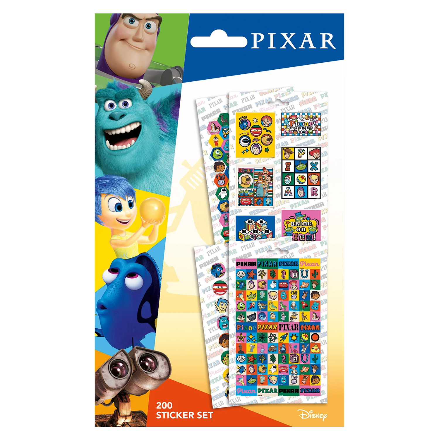 

Набор наклеек Pyramid International Pixar Character Collection, Pixar Character Collection