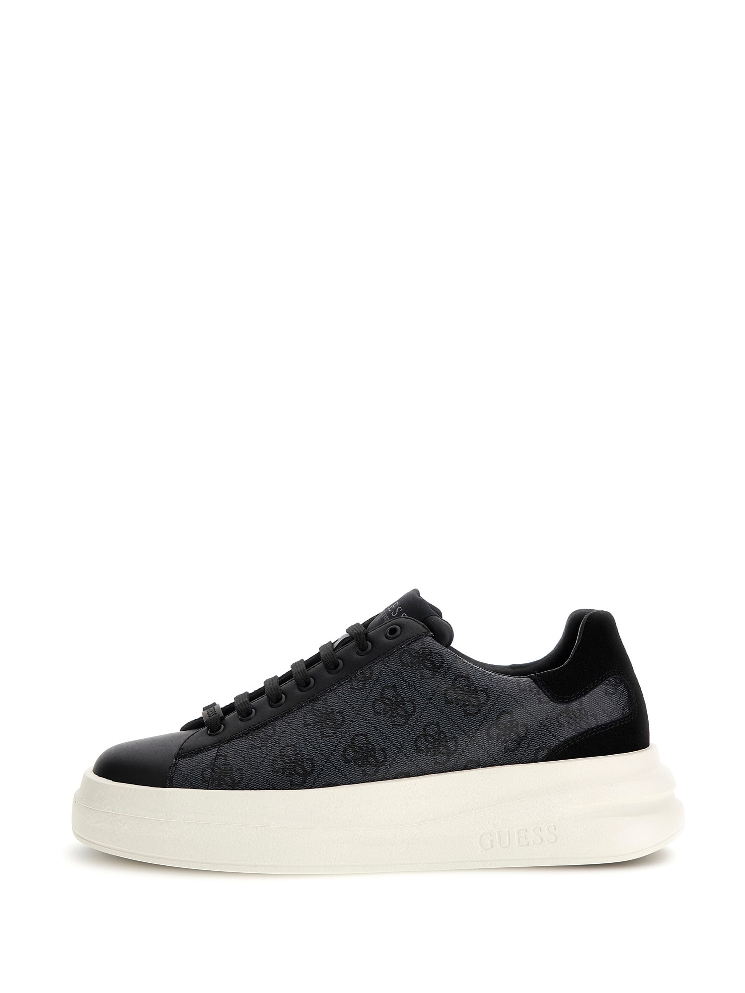 

Кеды мужские Guess FMPVIBFAL12 черные 42 EU, Черный, FMPVIBFAL12