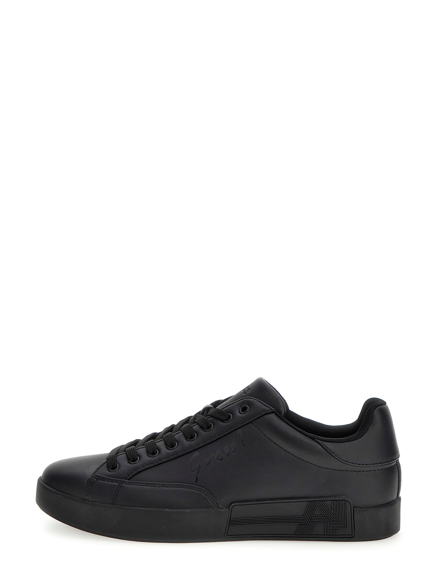 

Кеды мужские Guess FMFCASELE12 черные 43 EU, Черный, FMFCASELE12