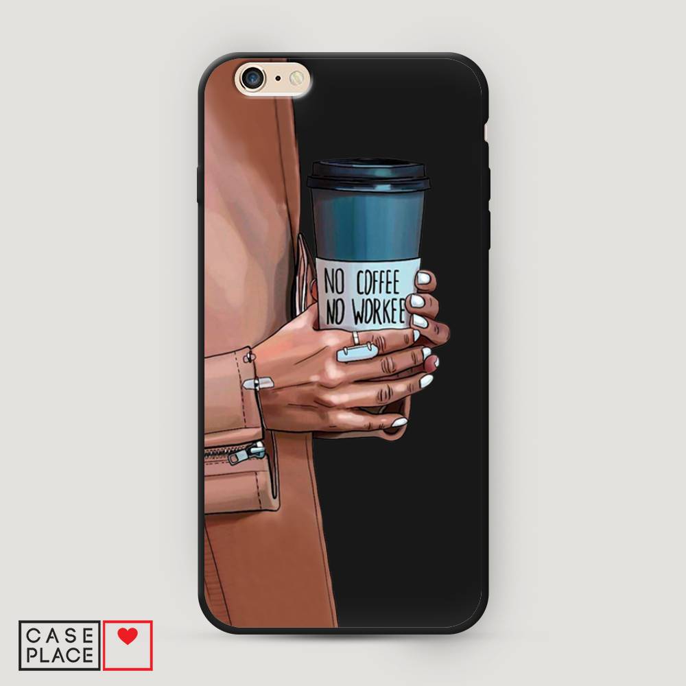 

Чехол Awog на Apple iPhone 6 Plus / Айфон 6 Plus "No coffee", Разноцветный, 10552-1