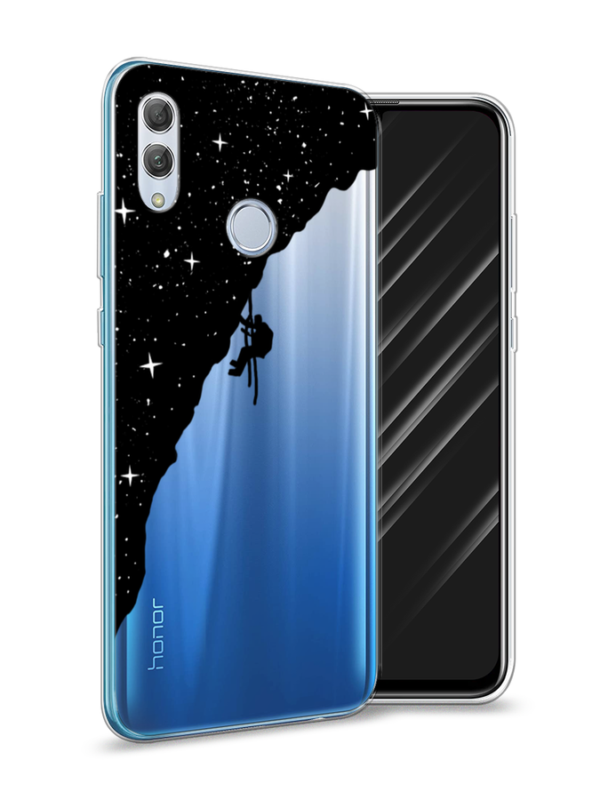 

Чехол Awog на Honor 10 Lite "Скалолаз в космосе", Черный;белый;бежевый, 67550-4