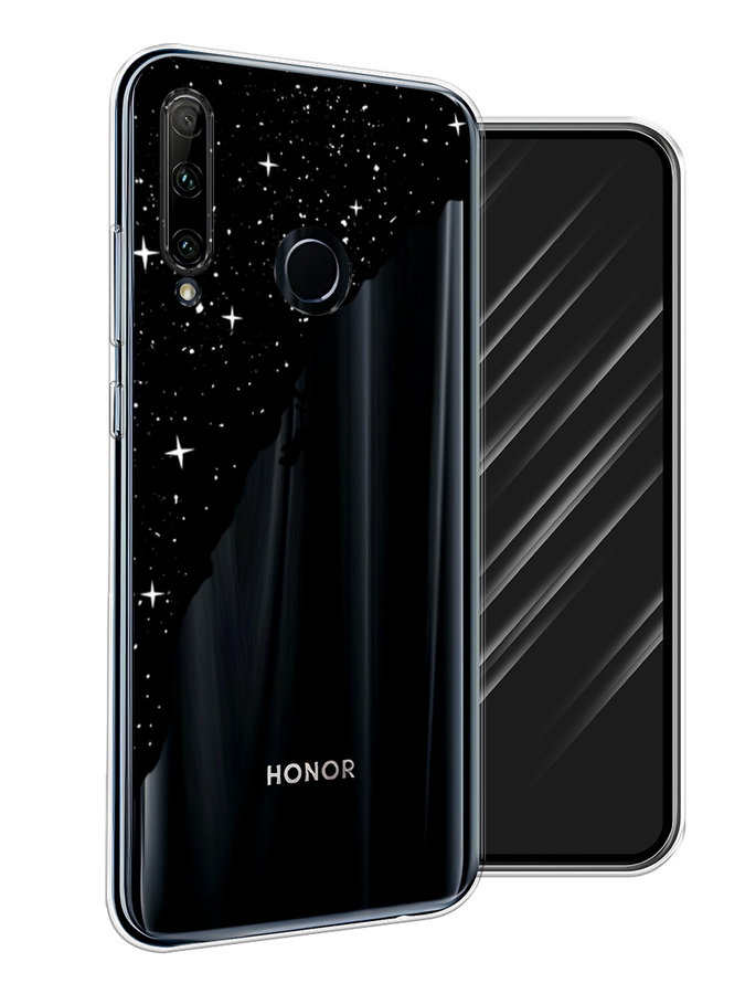 

Чехол Awog на Honor 20 Lite 2019 "Скалолаз в космосе", Черный;белый;бежевый, 68950-4