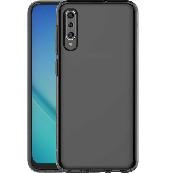 Силиконовый чехол для Samsung Galaxy A30S Araree GP-FPA307KDABR Черный