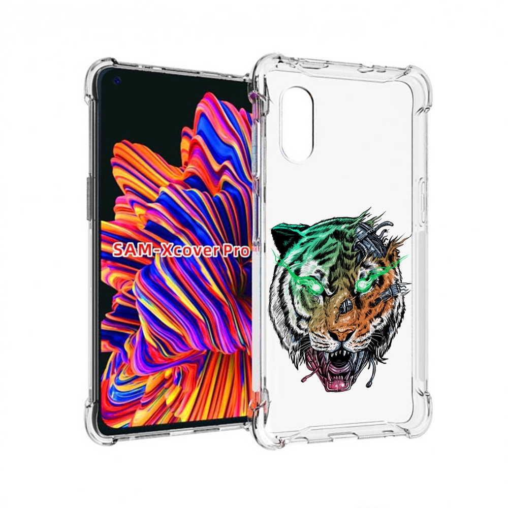 

Чехол MyPads робо-тигр для Samsung Galaxy Xcover Pro 1, Прозрачный, Tocco