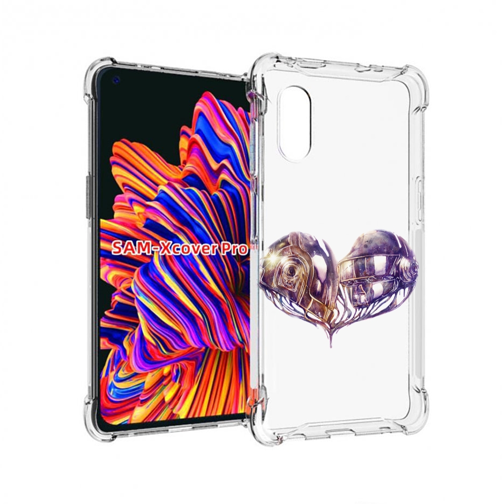

Чехол MyPads сердце абстракция для Samsung Galaxy Xcover Pro 1, Прозрачный, Tocco