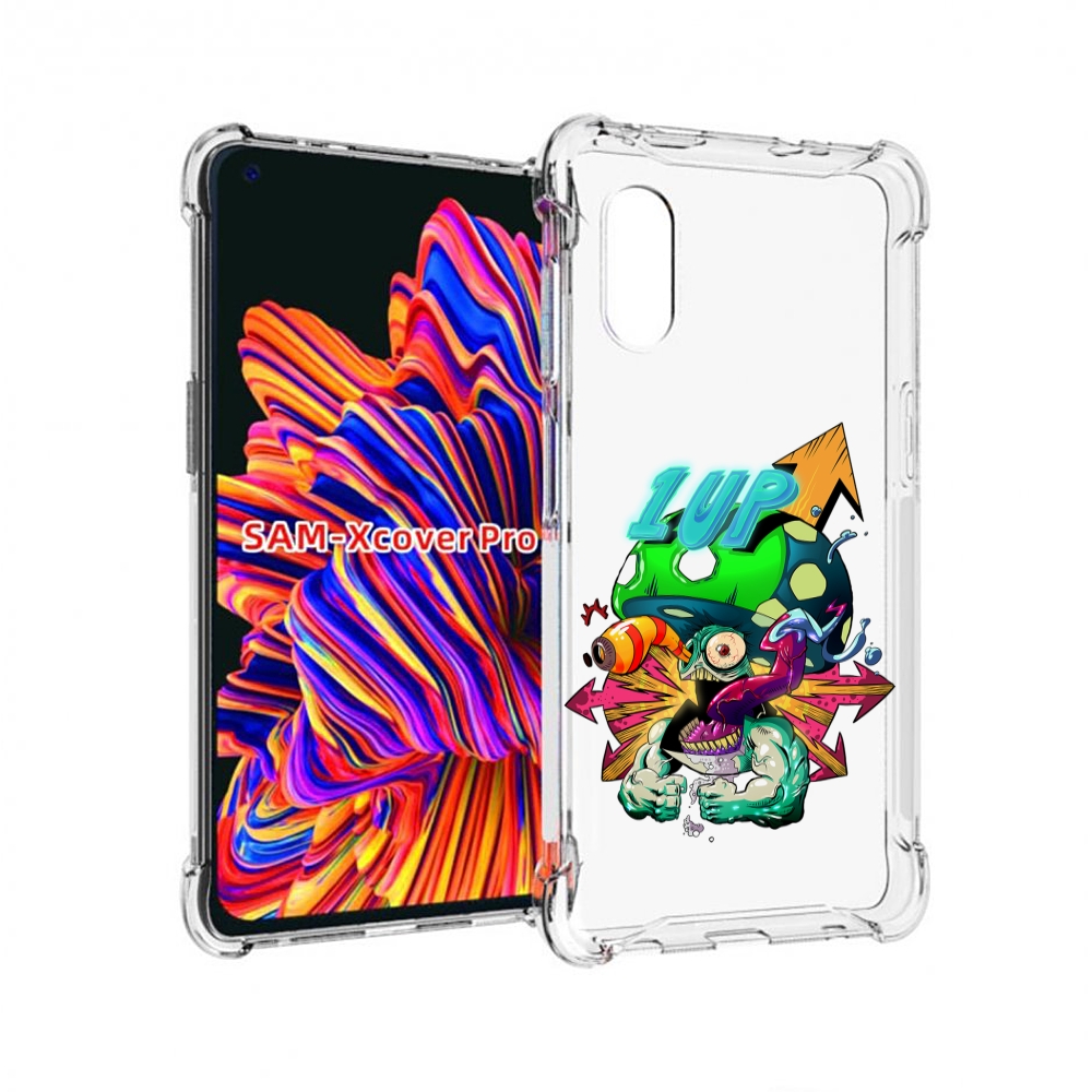 

Чехол MyPads сильный гриб абстракция для Samsung Galaxy Xcover Pro 1, Прозрачный, Tocco