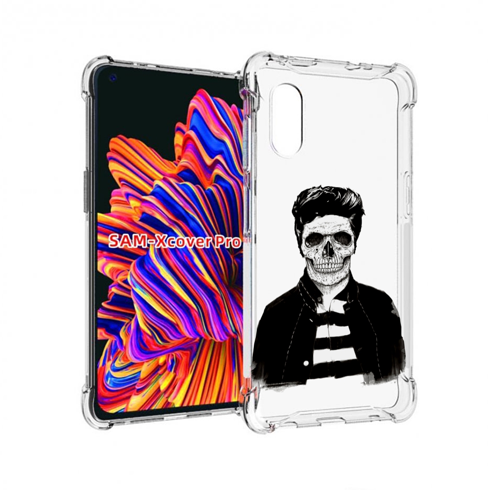 

Чехол MyPads скелет для Samsung Galaxy Xcover Pro 1, Прозрачный, Tocco