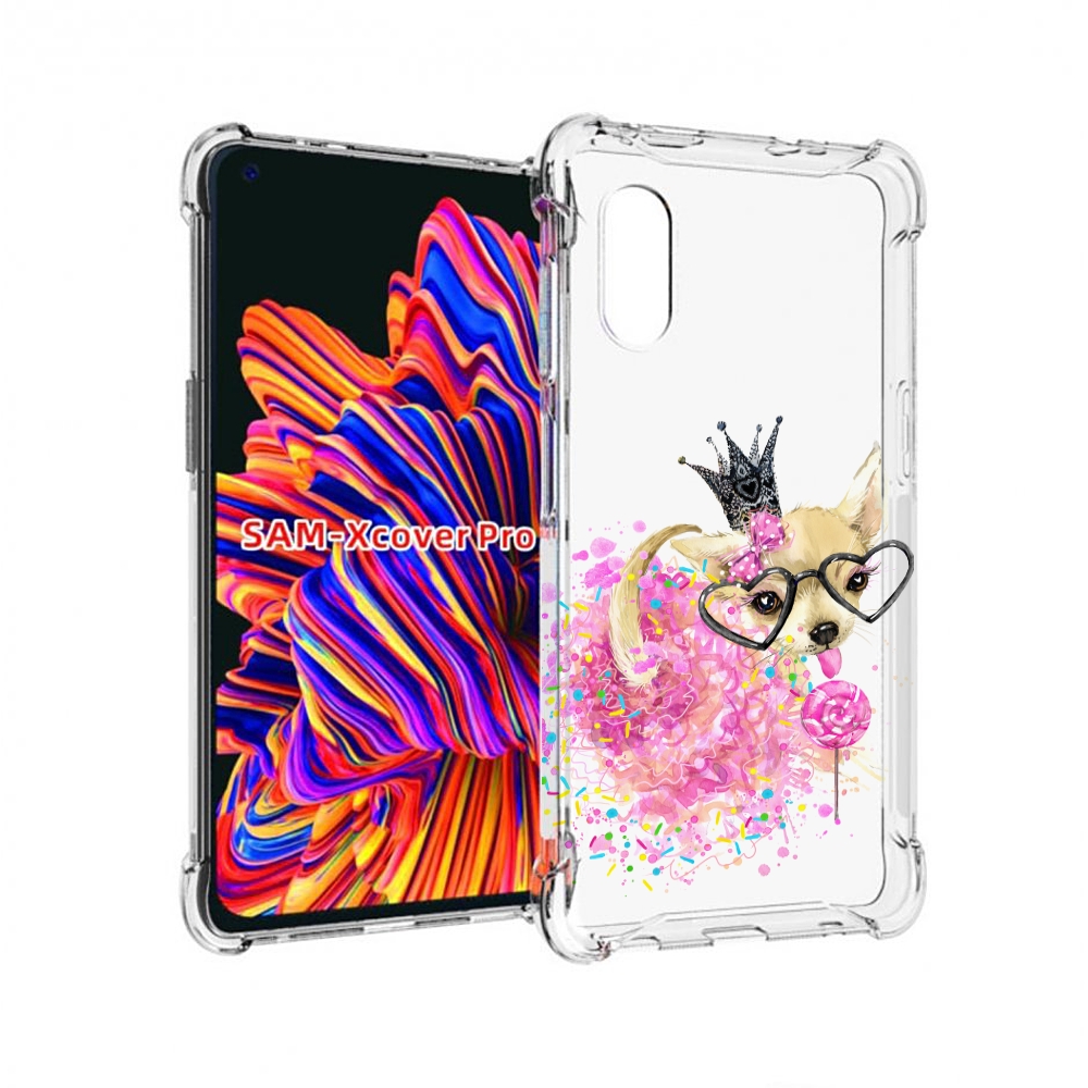 

Чехол MyPads сладкая принцесса для Samsung Galaxy Xcover Pro 1, Прозрачный, Tocco