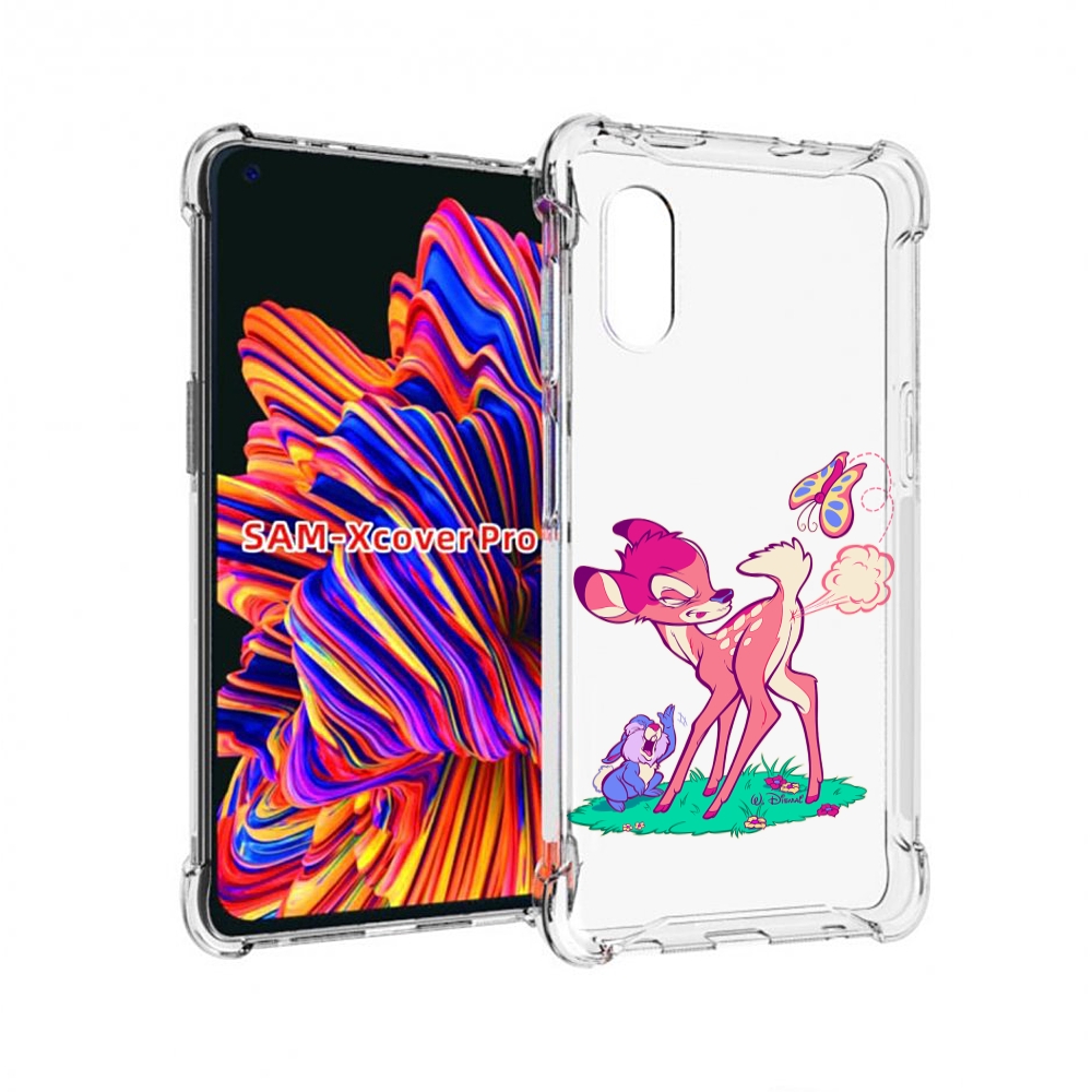 

Чехол MyPads смешной олененок для Samsung Galaxy Xcover Pro 1, Прозрачный, Tocco