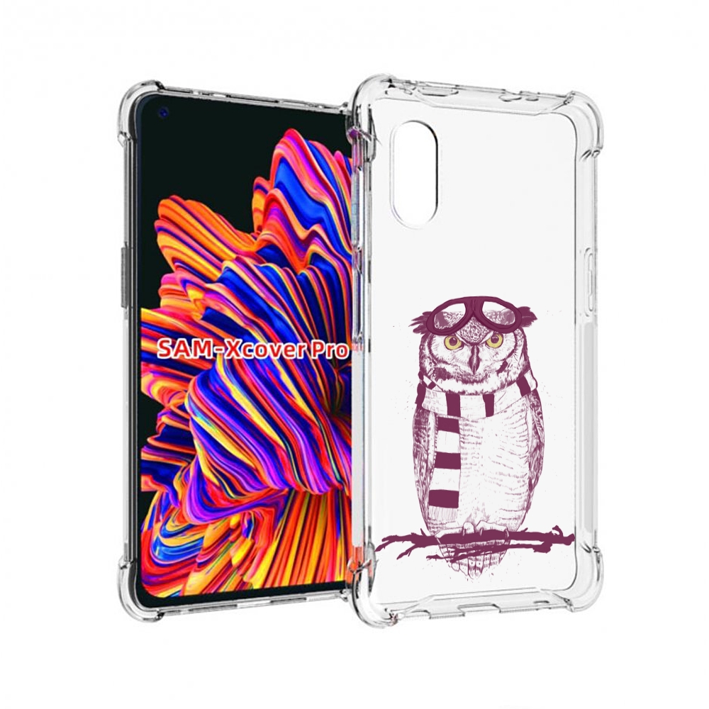 

Чехол MyPads сова-летчик для Samsung Galaxy Xcover Pro 1, Прозрачный, Tocco