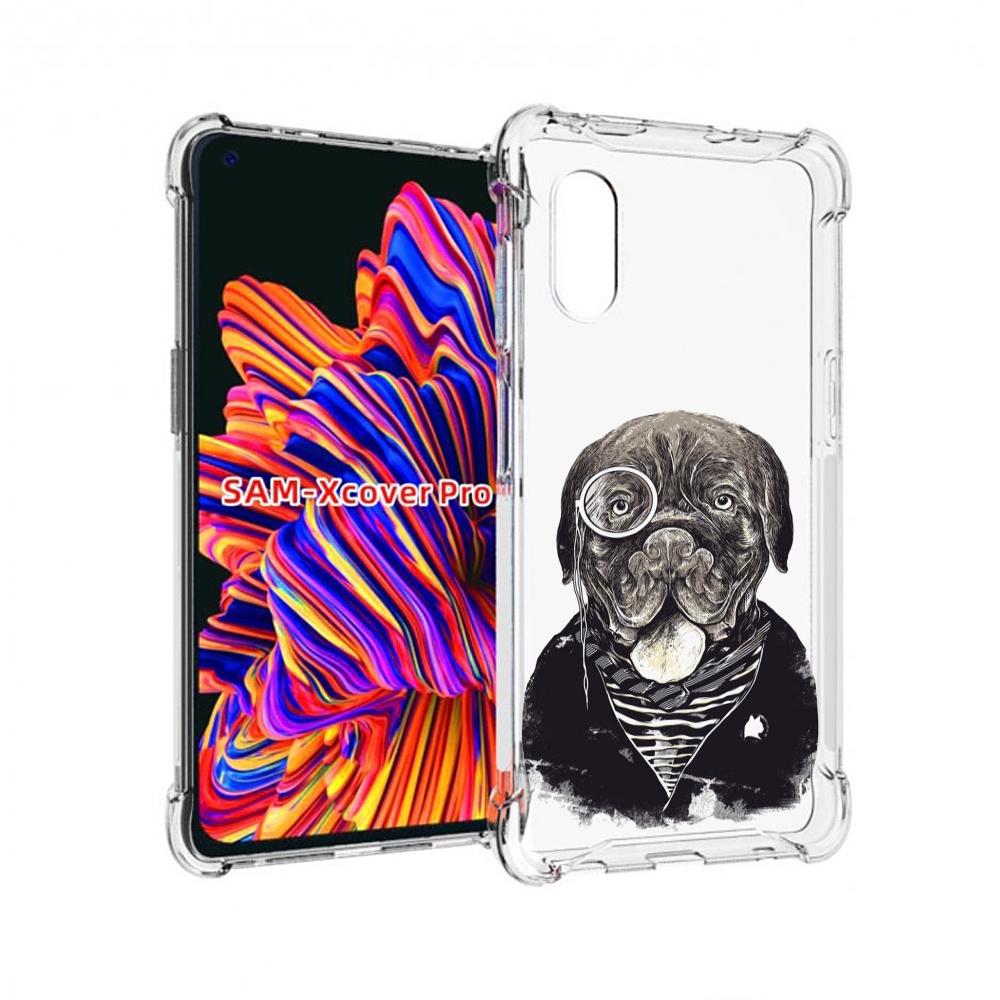 

Чехол MyPads солидный песик для Samsung Galaxy Xcover Pro 1, Прозрачный, Tocco