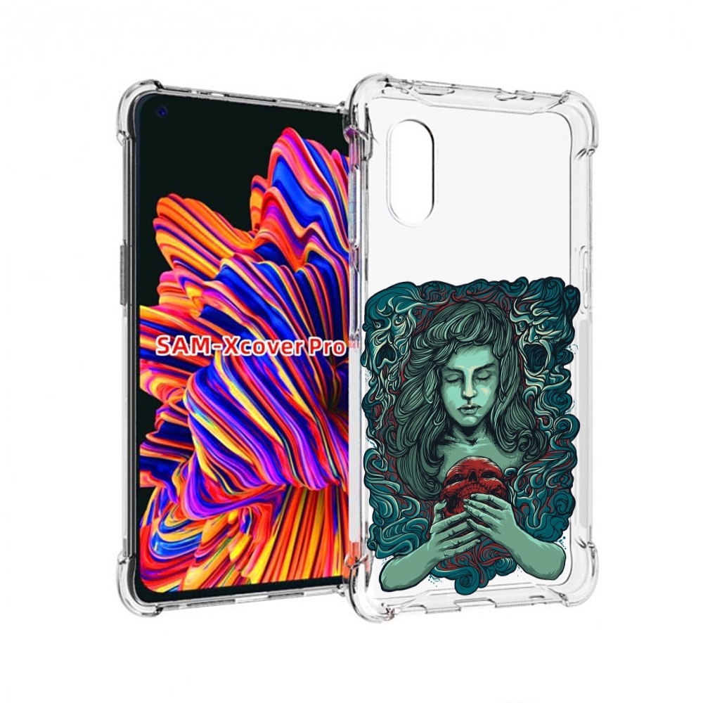 

Чехол MyPads спящая девушка для Samsung Galaxy Xcover Pro 1, Прозрачный, Tocco