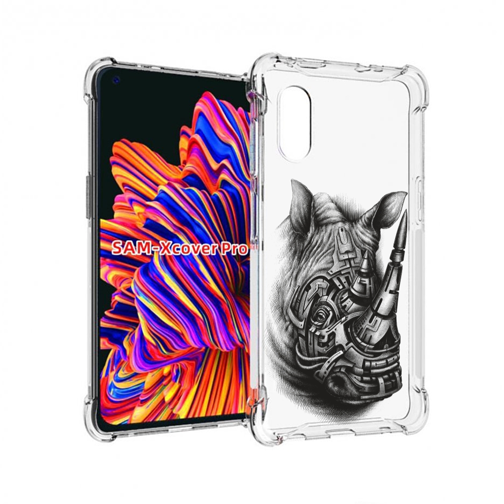 

Чехол MyPads стальной носорог для Samsung Galaxy Xcover Pro 1, Прозрачный, Tocco
