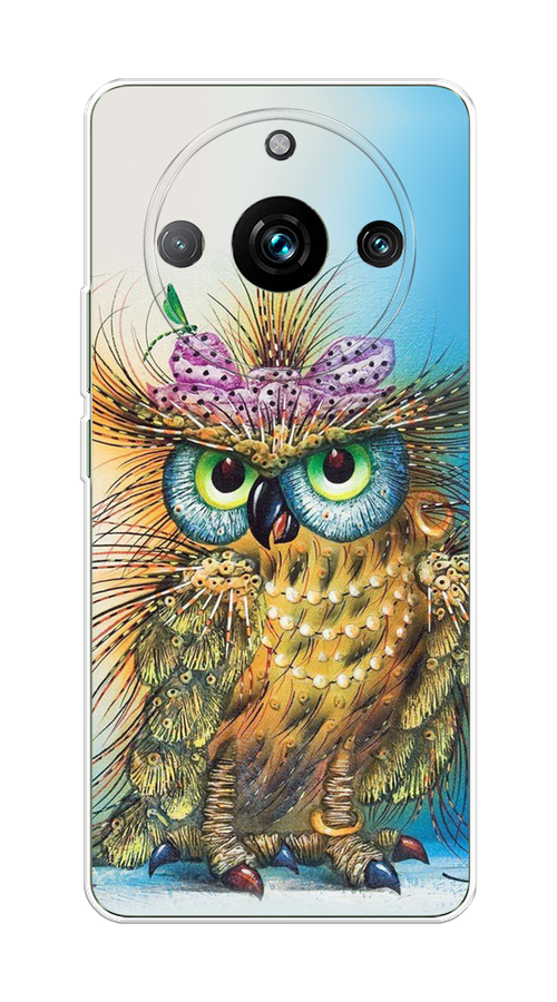 

Чехол на Realme 11 Pro "Модная сова", Коричневый;голубой, 2514250-1