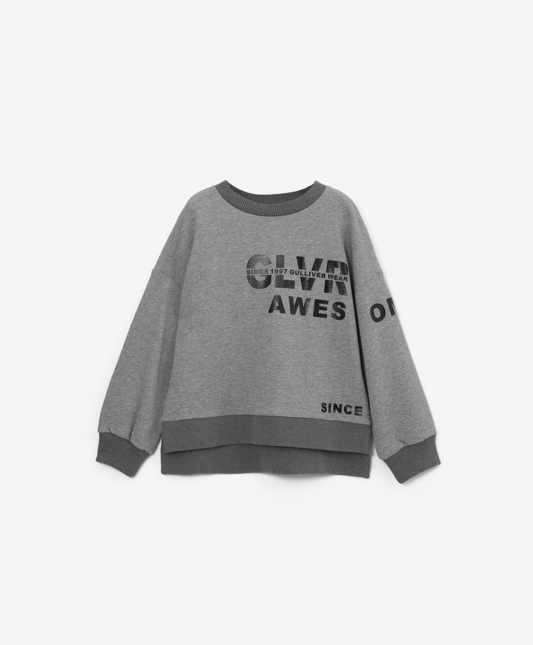 

Свитшот детский Gulliver 222GSGJC1602 цв. серый р. 146, 222GSGJC1602