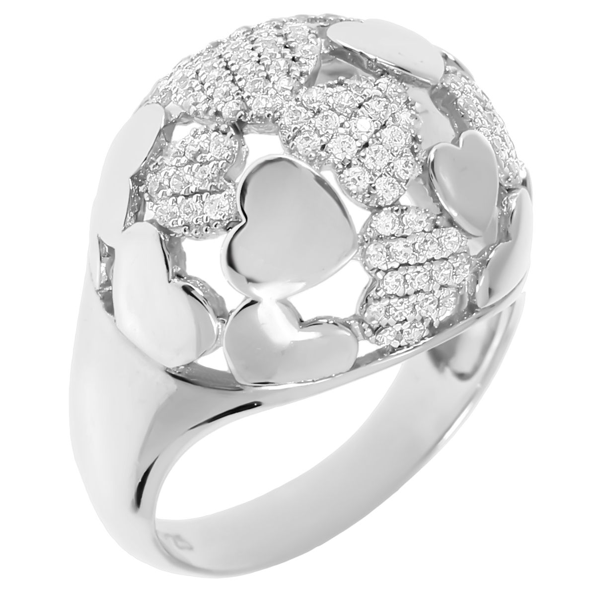 

Кольцо из серебра р. 17 Balex Jewellery 1418910171, фианит, 1418910171