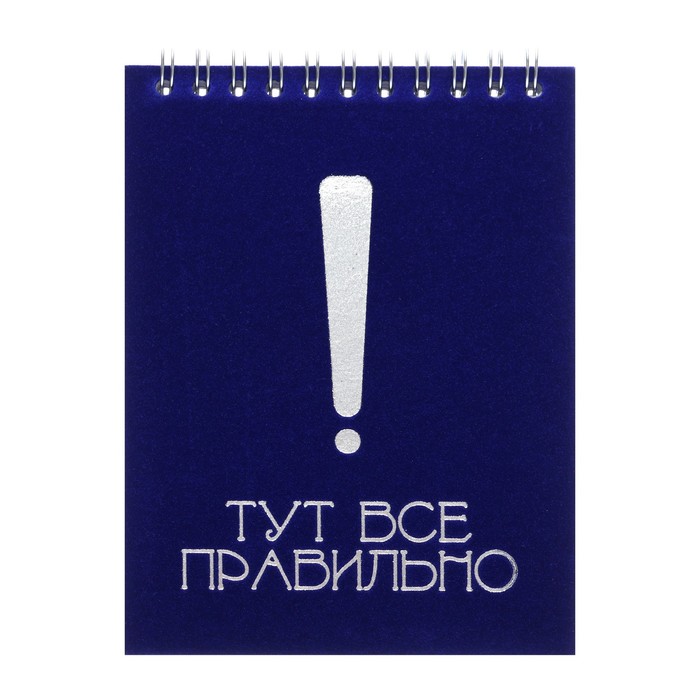 

Блокнот Listoff Blue БВБФК6904241 А6, 90 листов, на гребне в клетку