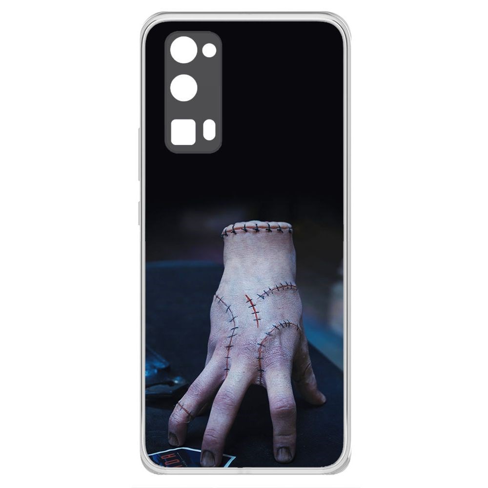 

Чехол-накладка Krutoff Clear Case Уэнсдей Аддамс - Вещь для Honor 30 Pro