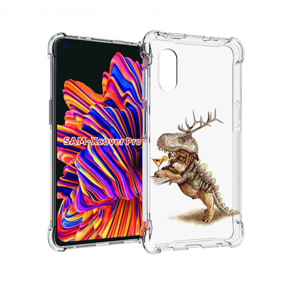 

Чехол MyPads тематическая вечеринка для Samsung Galaxy Xcover Pro 1, Прозрачный, Tocco