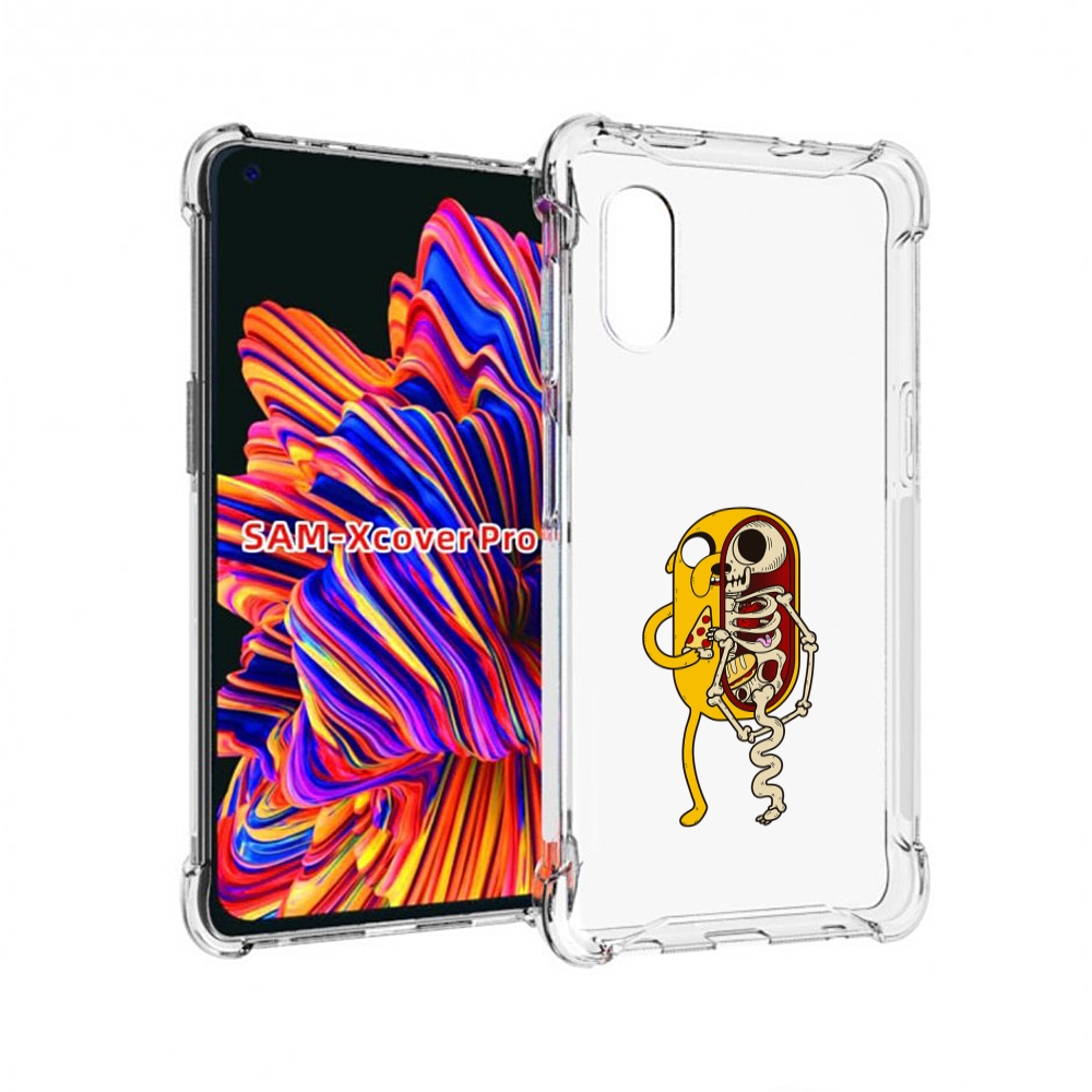 

Чехол MyPads Джейк скелет для Samsung Galaxy Xcover Pro 1, Прозрачный, Tocco