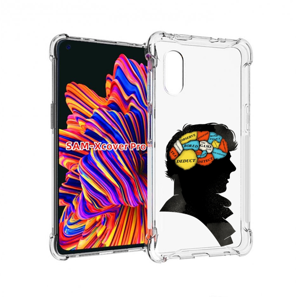 

Чехол MyPads темный рисунок для Samsung Galaxy Xcover Pro 1, Прозрачный, Tocco