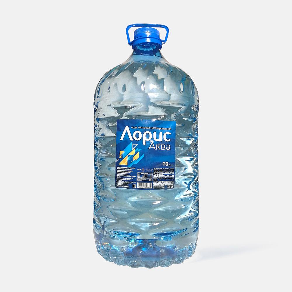 

Вода питьевая Лорис аква природная, негазированная, 10 л