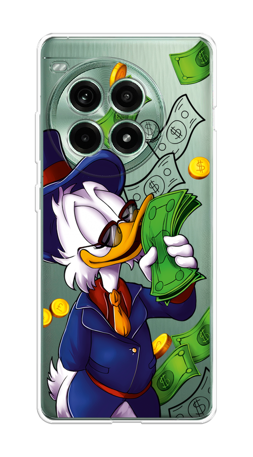 

Чехол на OnePlus Ace 3 Pro "Scrooge McDuck with Money", Синий;зеленый;белый, 155150-1